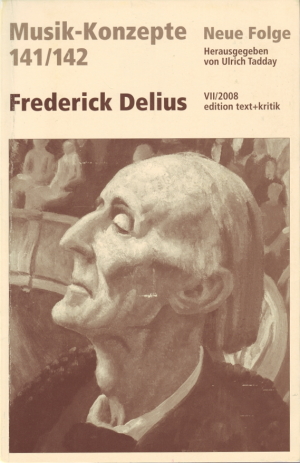 Musik-Konzepte 141/142 Frederick Delius, Cover
